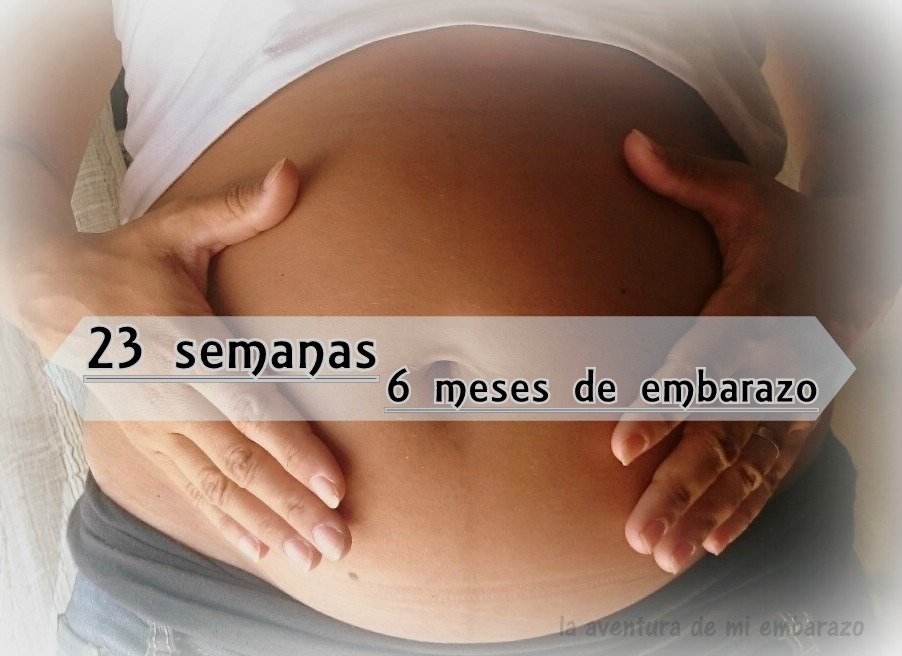 barriga embarazo 23 semanas 6 meses segundo trimestre