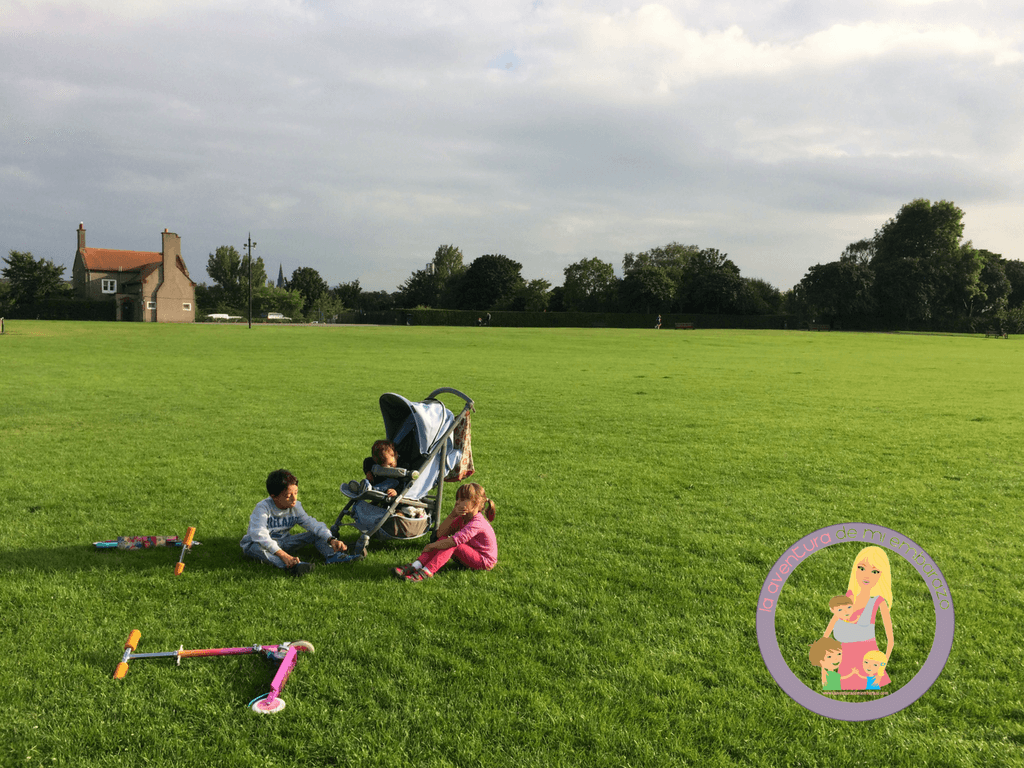 planes con niños en edimburgo inverleith park